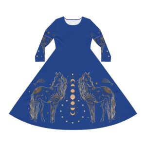 Celestial Twins – The Dress of Cosmic Freedom