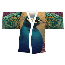 4434114058424641516 2048 Peacock Spirit Kimono – Wear the Wisdom of the Feathered Eye
