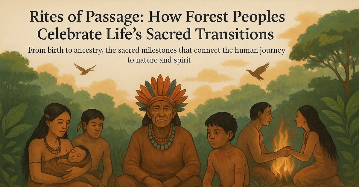 Rites Of Passage: How Forest Peoples Celebrate Life’s Sacred Transitions 1 Rites Of Passage: How Forest Peoples Celebrate Life’s Sacred Transitions Ritos da Passagem Tam Wordpress Rites of Passage: How Forest Peoples Celebrate Life’s Sacred Transitions