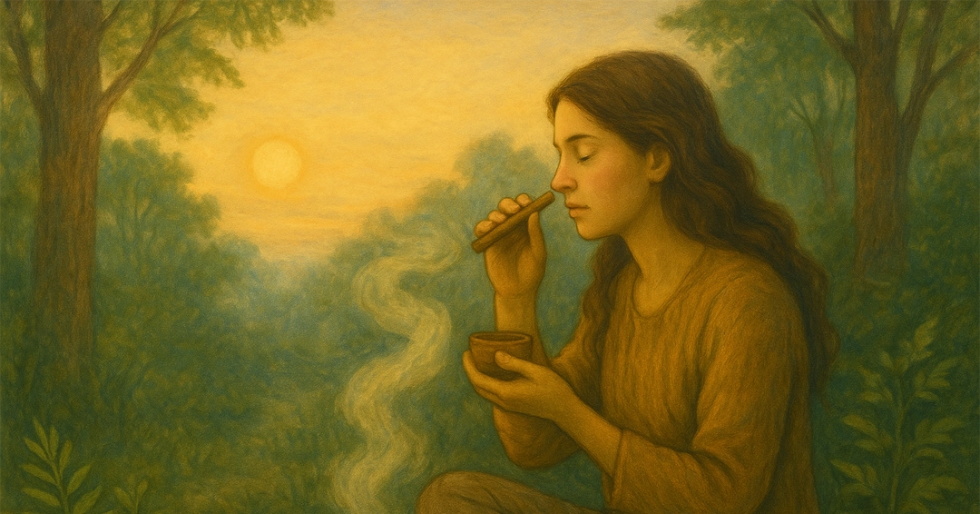 HAPEH mORNING Morning Rituals with Rapéh: Beginning the Day with Spiritual Alignment