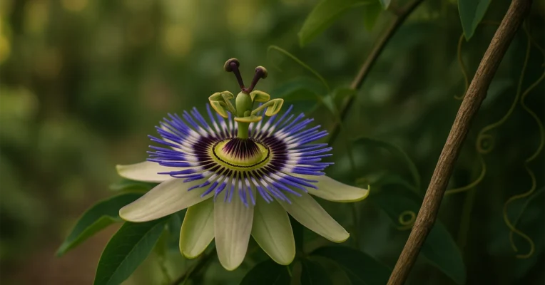 flor de maracuja The Passionflower: The Spiritual Symbolism of Calm