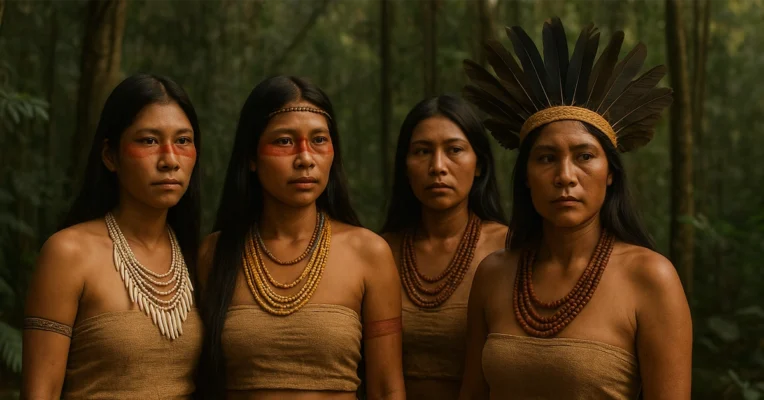 tribo de mulheres The Women of the Forest: The Myth and Spirit of a Tribe Composed Only of Women