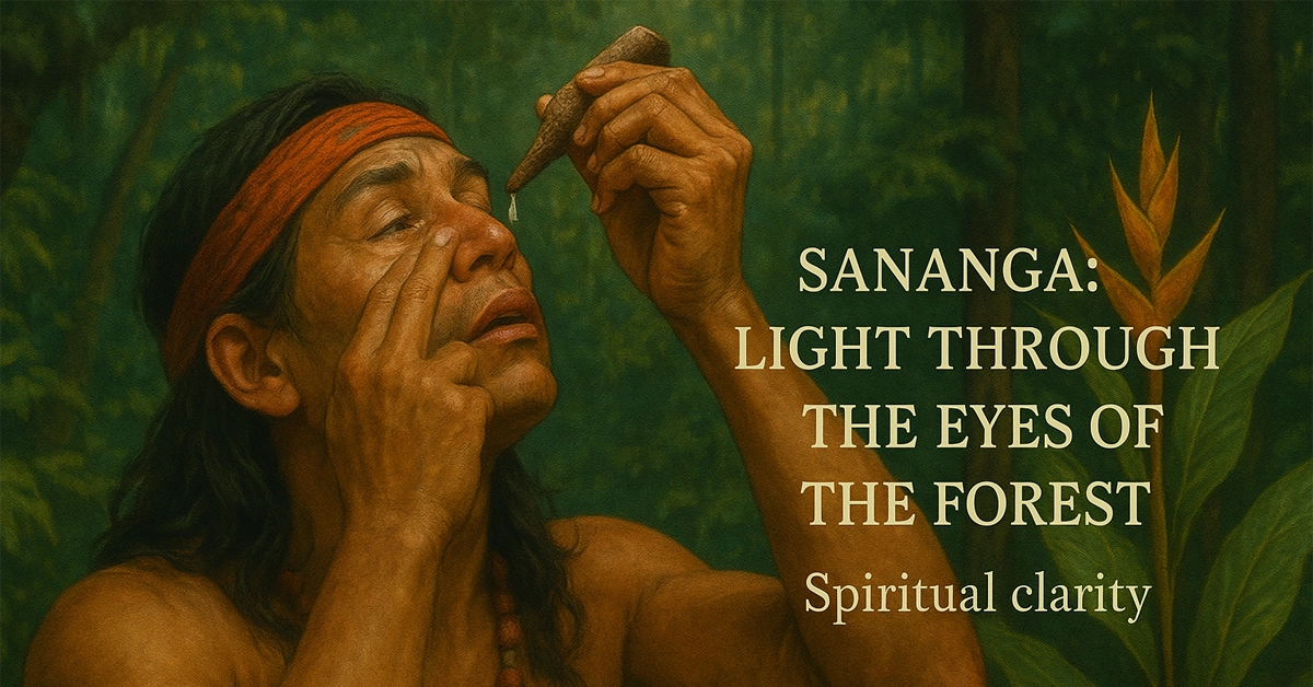 Sananga eyes Sananga: Light Through the Eyes of the Forest