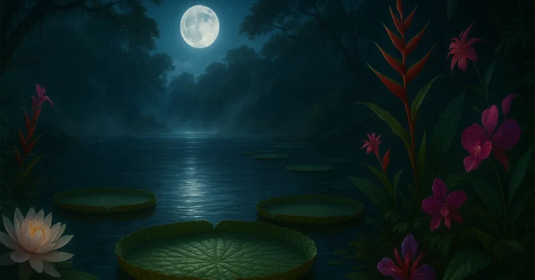 night flowers Flowers of the Amazon: Messengers of Light and Mystery