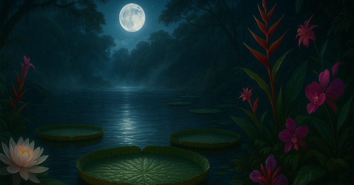 Flowers Of The Amazon: Messengers Of Light And Mystery 1 Flowers Of The Amazon: Messengers Of Light And Mystery night flowers Flowers of the Amazon: Messengers of Light and Mystery