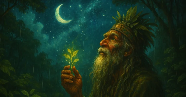 the star people sky beings celestial forest mythology
