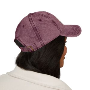 Save the Jungle — Vintage Denim Dad Hat - Image 24