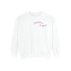 16686208531440054035 2048 Pink River Dolphin — Unisex Garment-Dyed Sweatshirt
