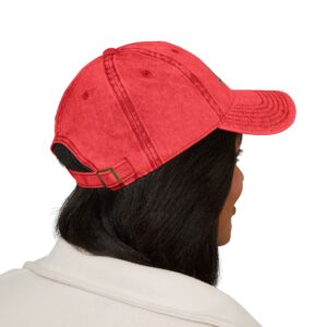 Save the Jungle — Vintage Denim Dad Hat - Image 7