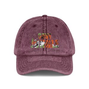 Save the Jungle — Vintage Denim Dad Hat - Image 21