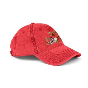 Save the Jungle — Vintage Denim Dad Hat - Image 5
