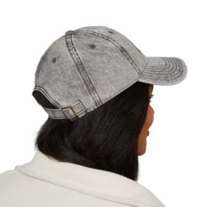 Save the Jungle — Vintage Denim Dad Hat - Image 12