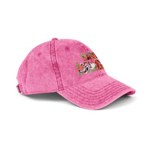 Save the Jungle — Vintage Denim Dad Hat - Image 18