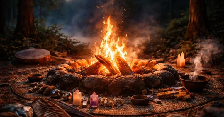 fire fire fire The Fire That Does Not Burn: The Inner Flame in Ancestral Rituals