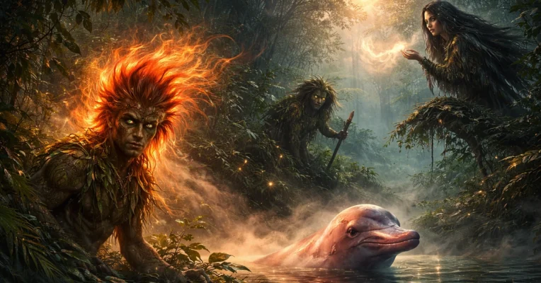 encantados da floresta amazon forest spirits