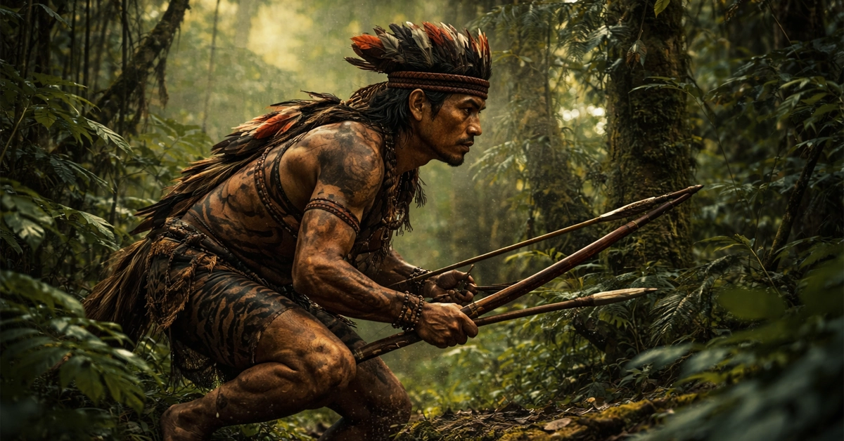 Why Indigenous Hunters Move Silently Through The Forest 1 Why Indigenous Hunters Move Silently Through The Forest indigenous hunting techniques silent movement forest tracking