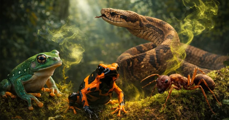medicinal animals amazon venom healing
