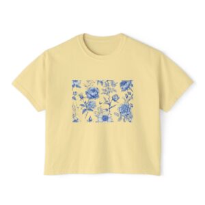 Blue Garden Tee 41 Blue Garden Tee Blue Garden Tee - Image 16
