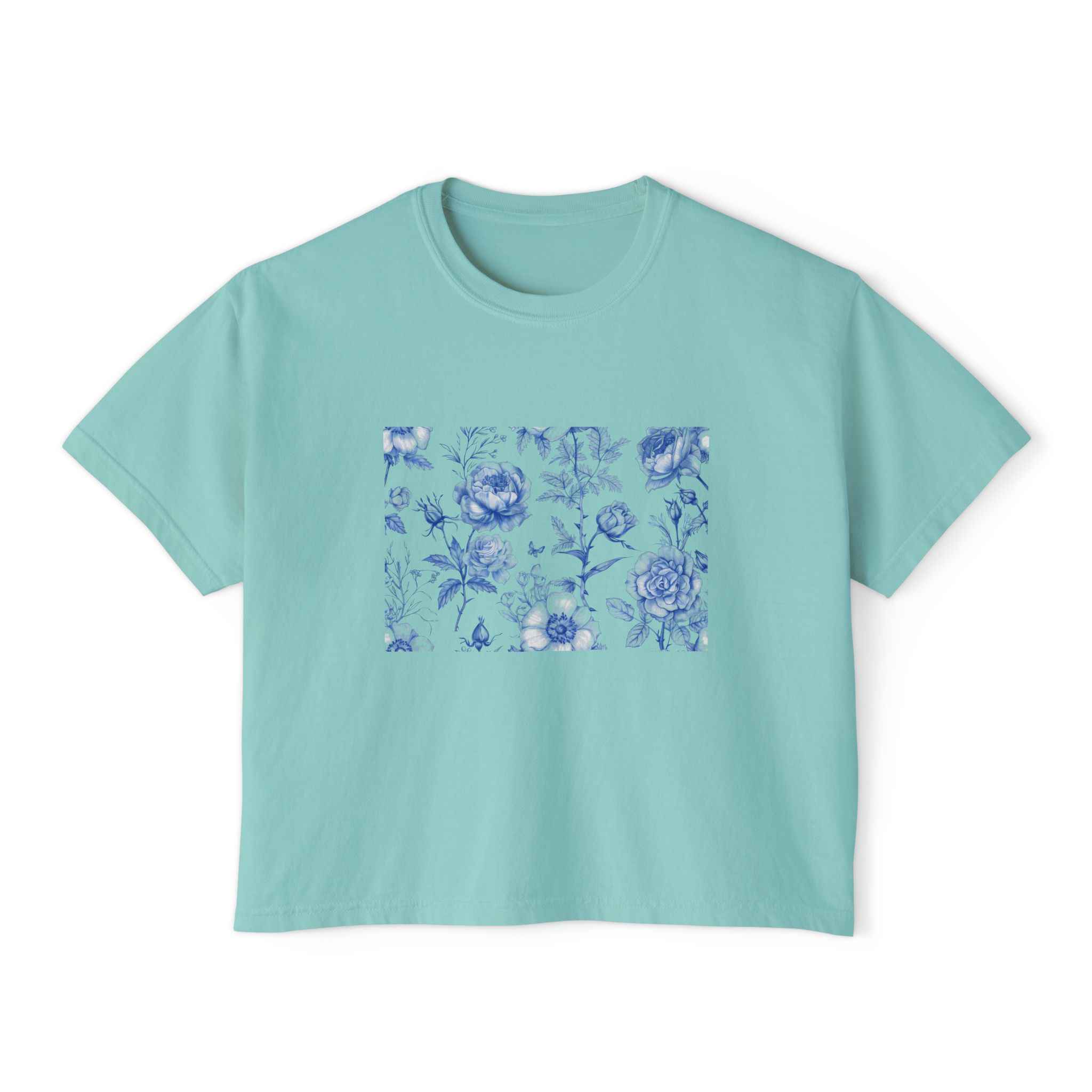 Blue Garden Tee 22 Blue Garden Tee Blue Garden Tee - Image 20