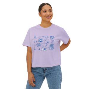 Blue Garden Tee 47 Blue Garden Tee Blue Garden Tee - Image 22