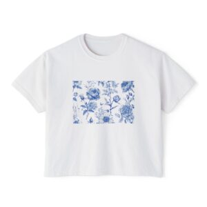 Blue Garden Tee 33 Blue Garden Tee Blue Garden Tee - Image 8
