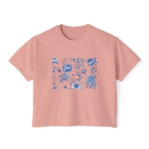 Blue Garden Tee 37 Blue Garden Tee Blue Garden Tee - Image 12