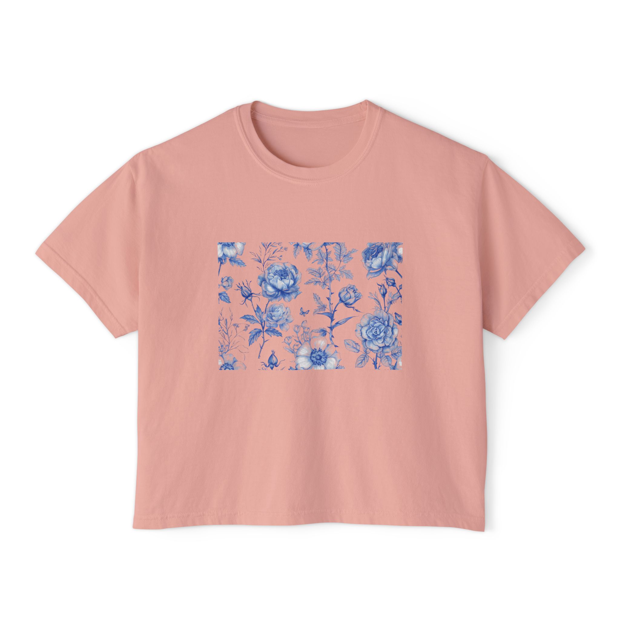Blue Garden Tee 14 Blue Garden Tee Blue Garden Tee - Image 12