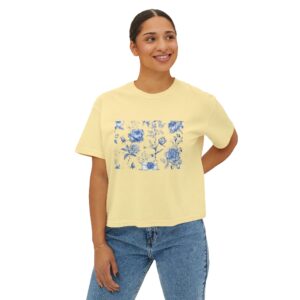 Blue Garden Tee 39 Blue Garden Tee Blue Garden Tee - Image 14