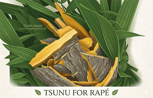 Tsunu Rapeh – Grounding Amazonian Rapé 5 Tsunu Rapeh – Grounding Amazonian Rapé Tsunu bark used in Tsunu Rapeh