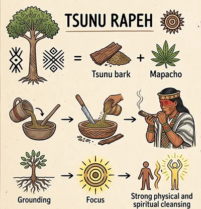 What Is Tsunu Rapé? A Complete Guide To This Grounding Amazonian Blend 2 What Is Tsunu Rapé? A Complete Guide To This Grounding Amazonian Blend tsunu rapé traditional blend
