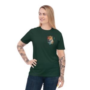 Relax Like a Jaguar – Organic Unisex T-Shirt - Image 3