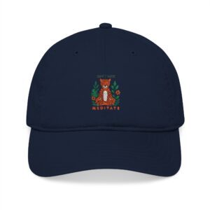 Don't Hate, Meditate – Organic Dad Hat - Image 13
