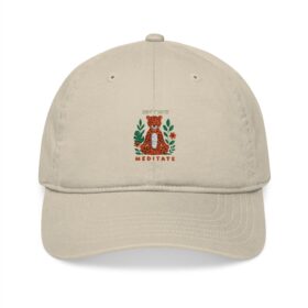 13106766623806709363 2048 Don't Hate, Meditate – Organic Dad Hat