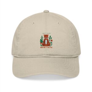 Don't Hate, Meditate – Organic Dad Hat