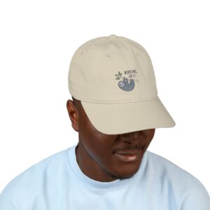 Working On It – Organic Dad Hat - Image 3