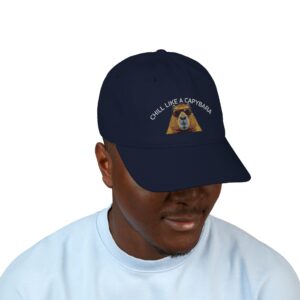 Chill Like a Capybara Embroidered Dad Hat - Image 15