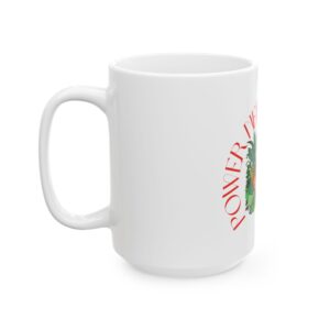 Power Needs No Noise – Jaguar Ceramic Mug - Image 7