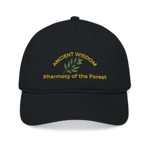 Alternative view of Ancient Wisdom – Pharmacy of the Forest Embroidered Dad Hat