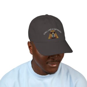 Chill Like a Capybara Embroidered Dad Hat - Image 11