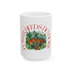 Power Needs No Noise – Jaguar Ceramic Mug - Image 5