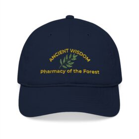 20260529184519 1f15b8e8 abdd 69a6 8ae8 a61934b5fbea Ancient Wisdom – Pharmacy of the Forest Embroidered Dad Hat