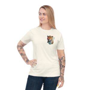 Relax Like a Jaguar – Organic Unisex T-Shirt - Image 7