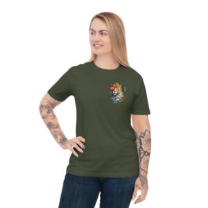 Relax Like a Jaguar – Organic Unisex T-Shirt - Image 15