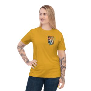 Relax Like a Jaguar – Organic Unisex T-Shirt - Image 11