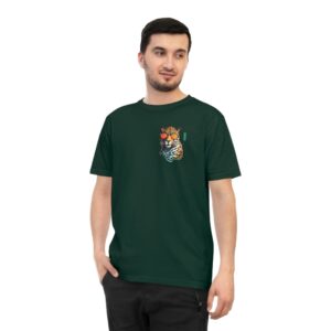 Relax Like a Jaguar – Organic Unisex T-Shirt - Image 4