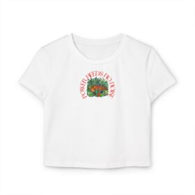 4310081734190627072 2048 Power Needs No Noise – Organic Women's Baby Tee
