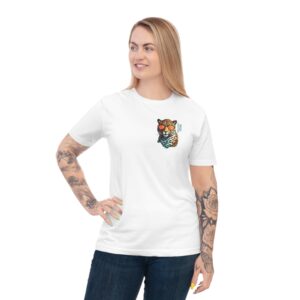 Relax Like a Jaguar – Organic Unisex T-Shirt - Image 35