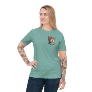 Relax Like a Jaguar – Organic Unisex T-Shirt - Image 19