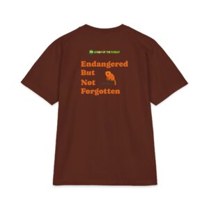 Endangered But Not Forgotten Golden Lion Tamarin T-Shirt - Image 4