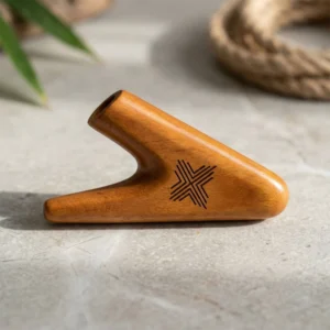 Muiracatiara Guardian Kuripe – Premium Hardwood Rapé Self Applicator - Image 2